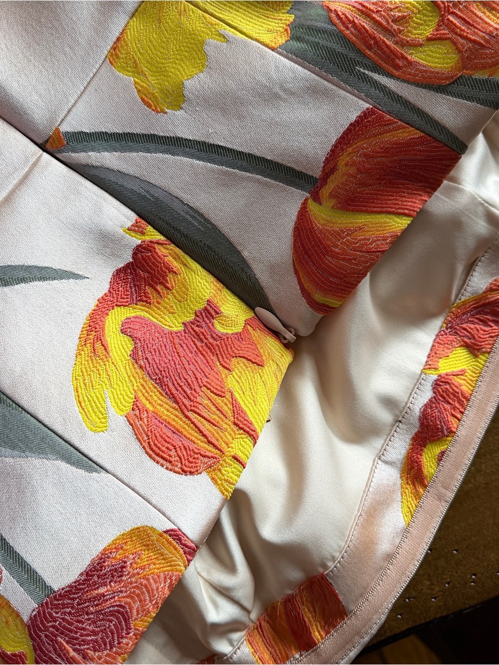 MILLY 🌷 Orion Tulip Jacquard Dress - Picture 10 of 12